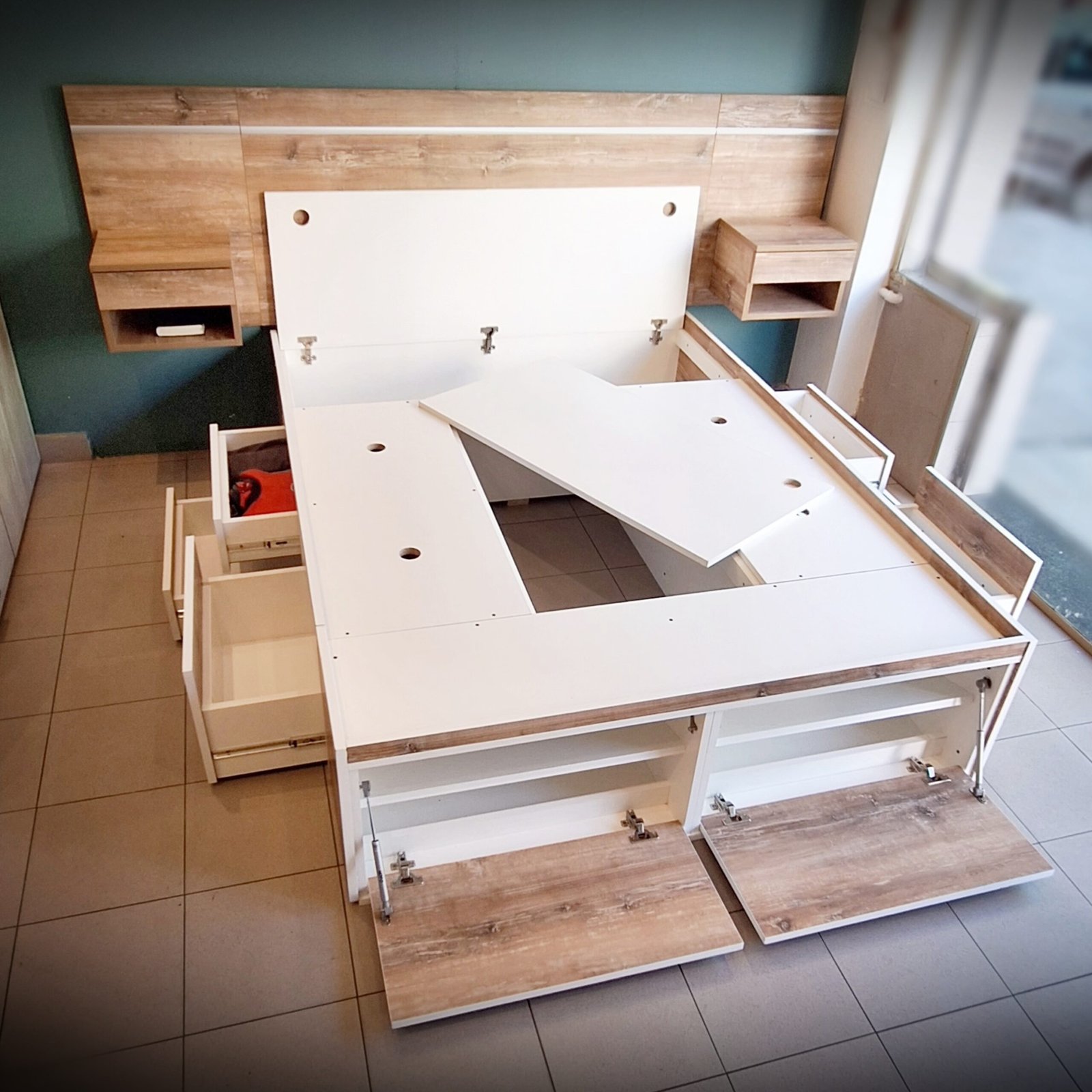 Cama Modelo Boti 6 MDF Laminada