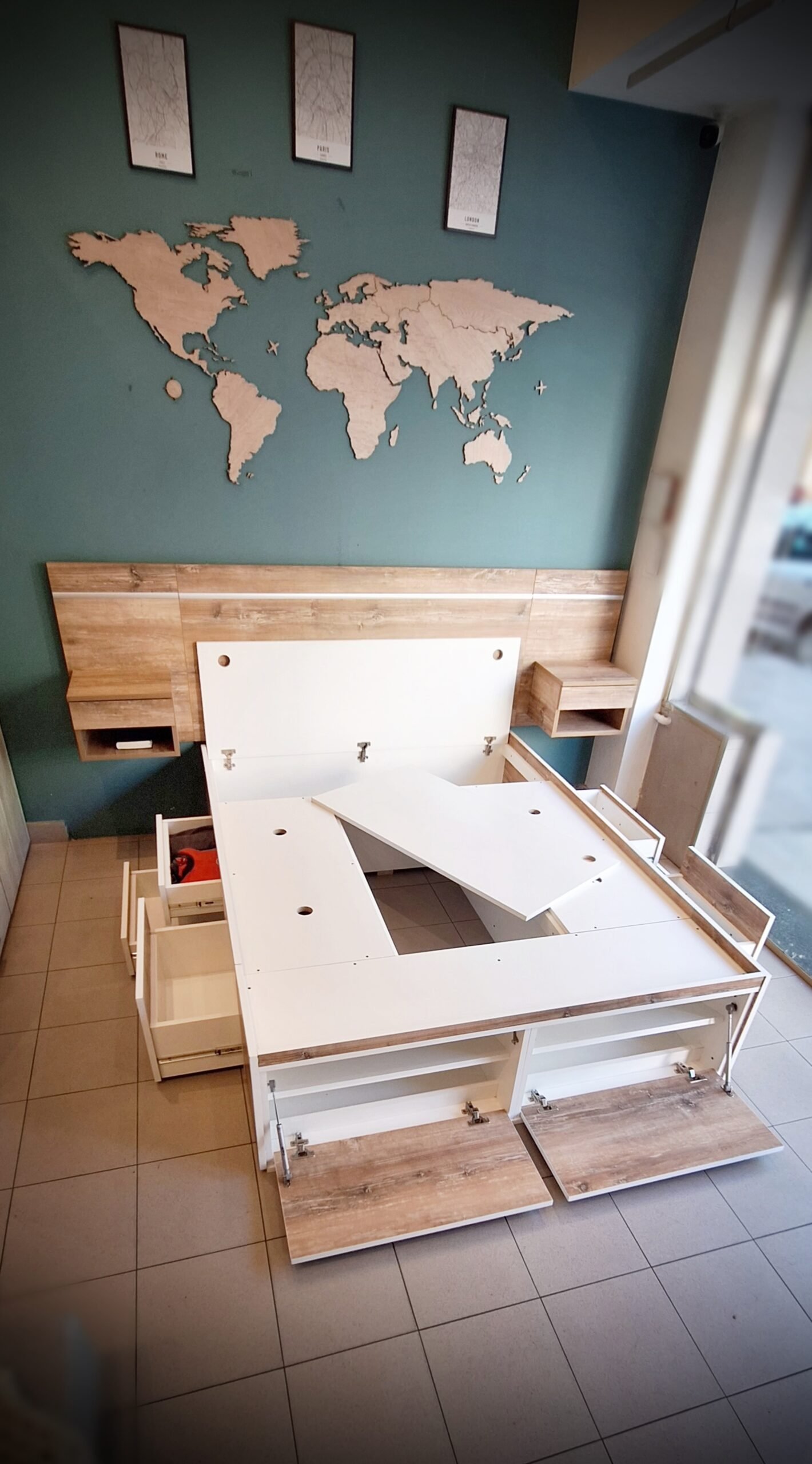 Cama Modelo Boti 6 MDF Laminada - Imagen 2