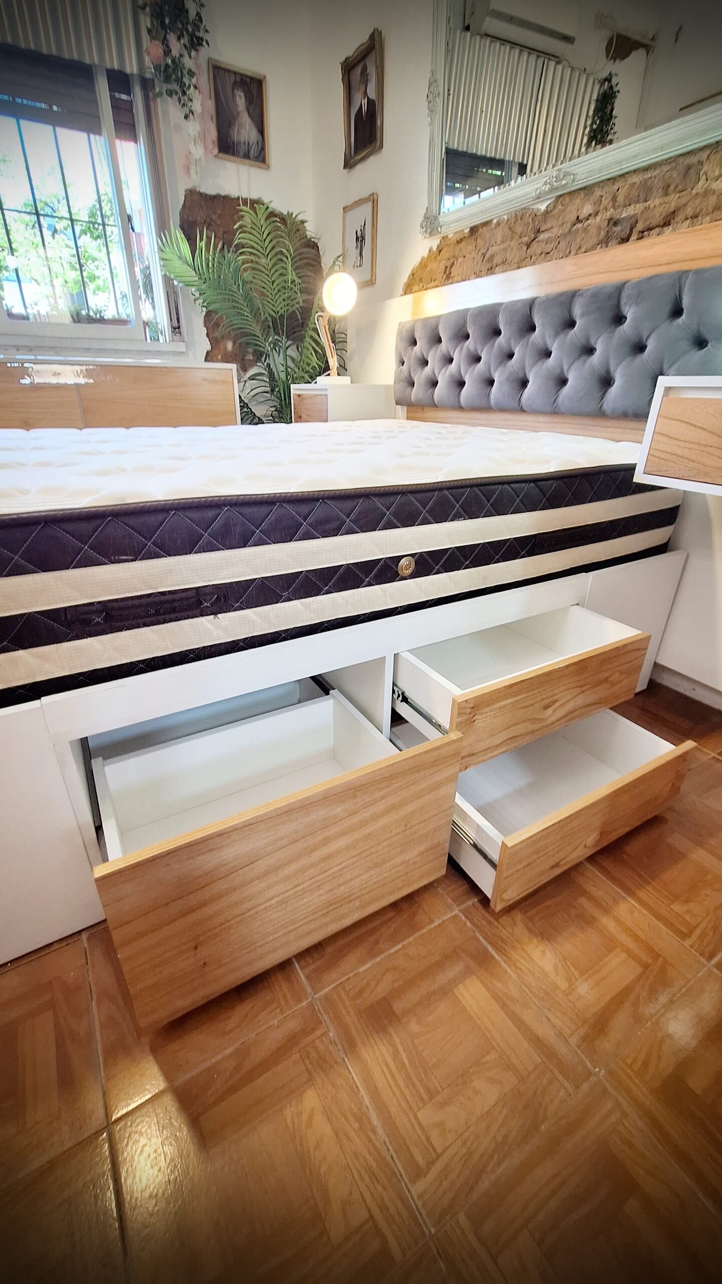 Cama Modelo Boti 4/6/8 Paraiso - Imagen 8