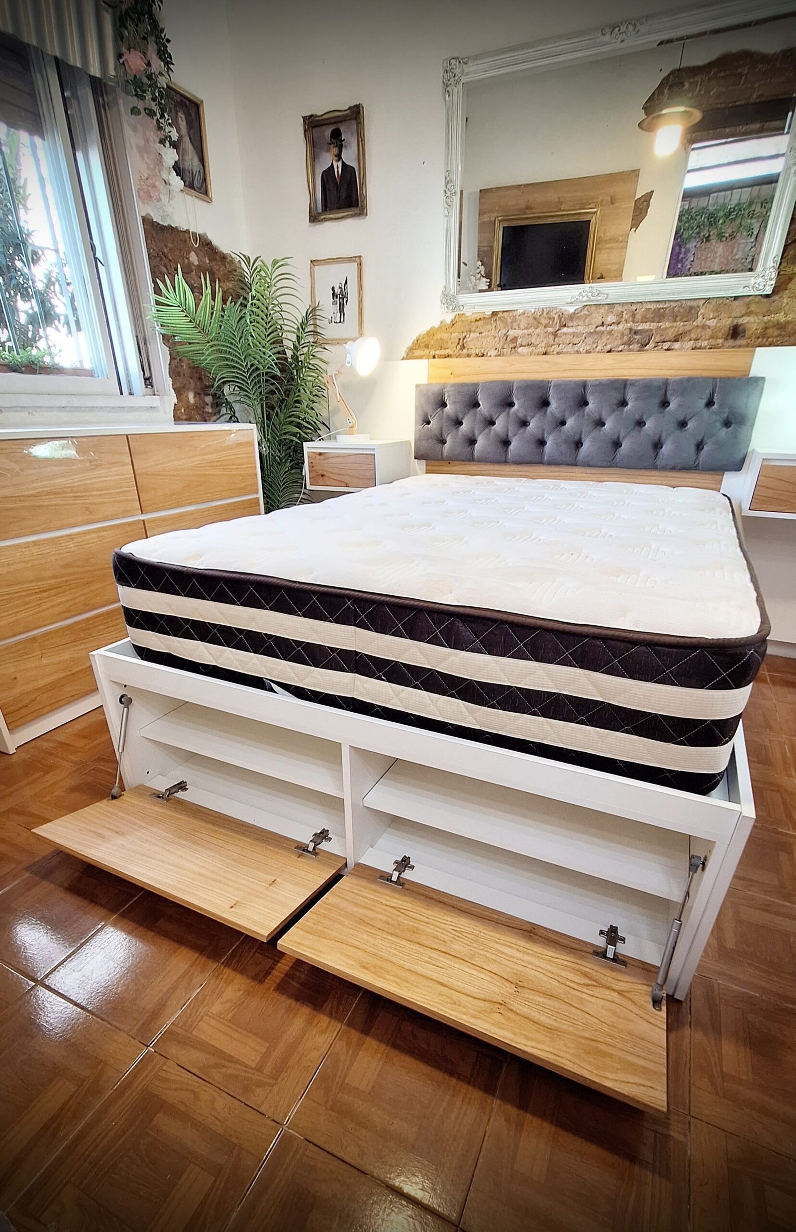 Cama Modelo Boti 4/6/8 Paraiso - Imagen 9