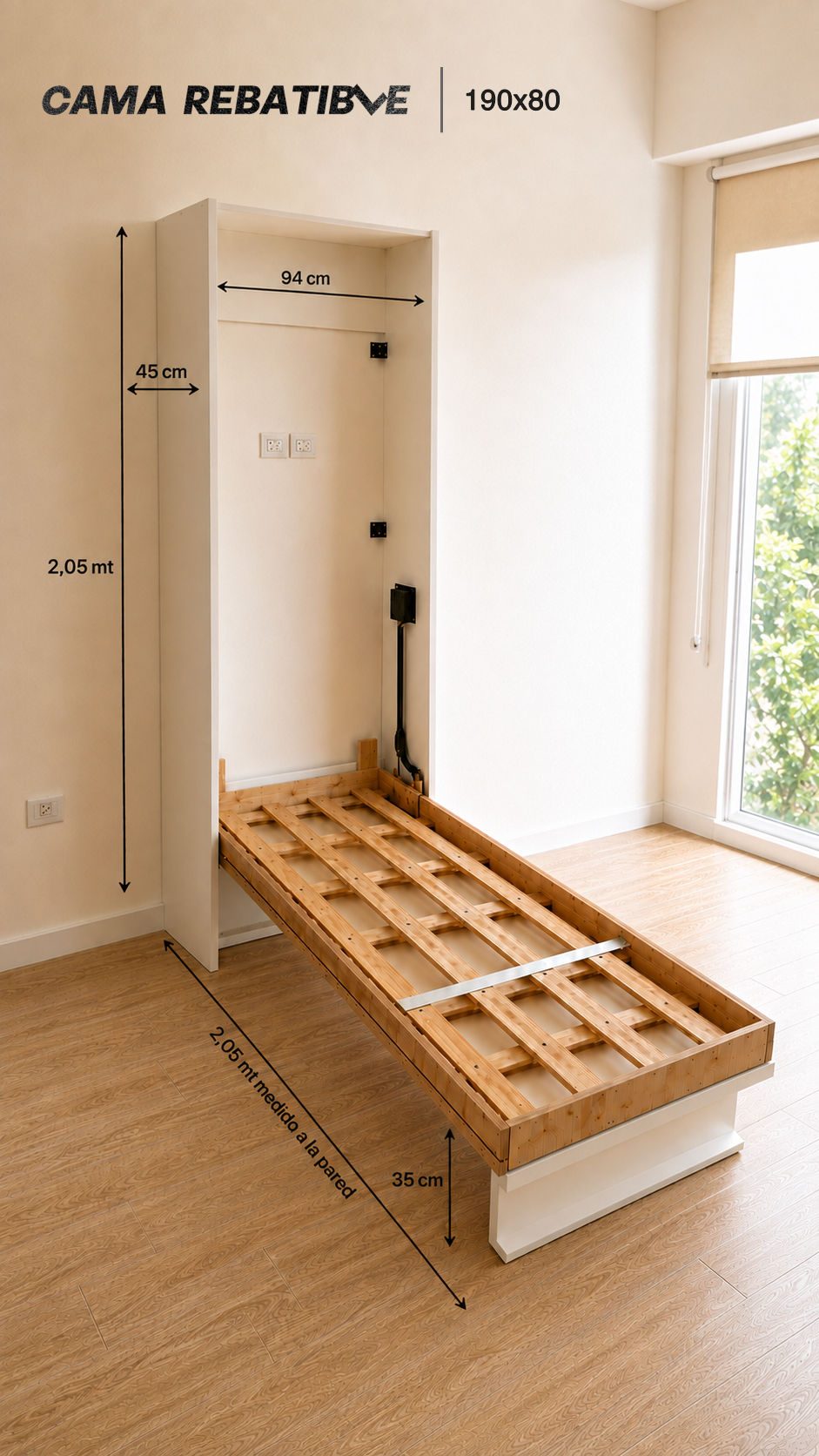 Cama Rebatible - Imagen 7